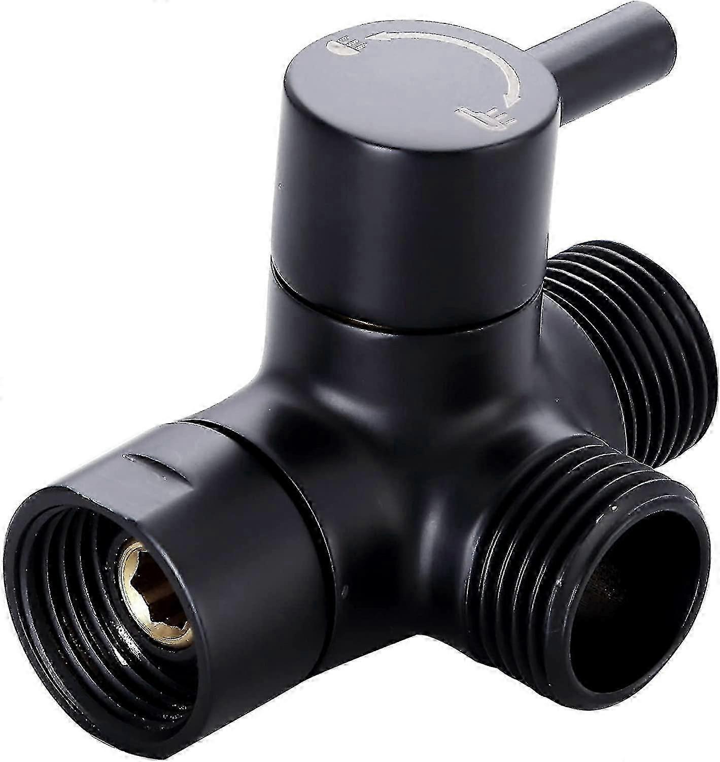 3-Way Shower Diverter Valve for Handheld & Fixed Sprayers - G1/2 Shower Arm, Universal for Bathrooms