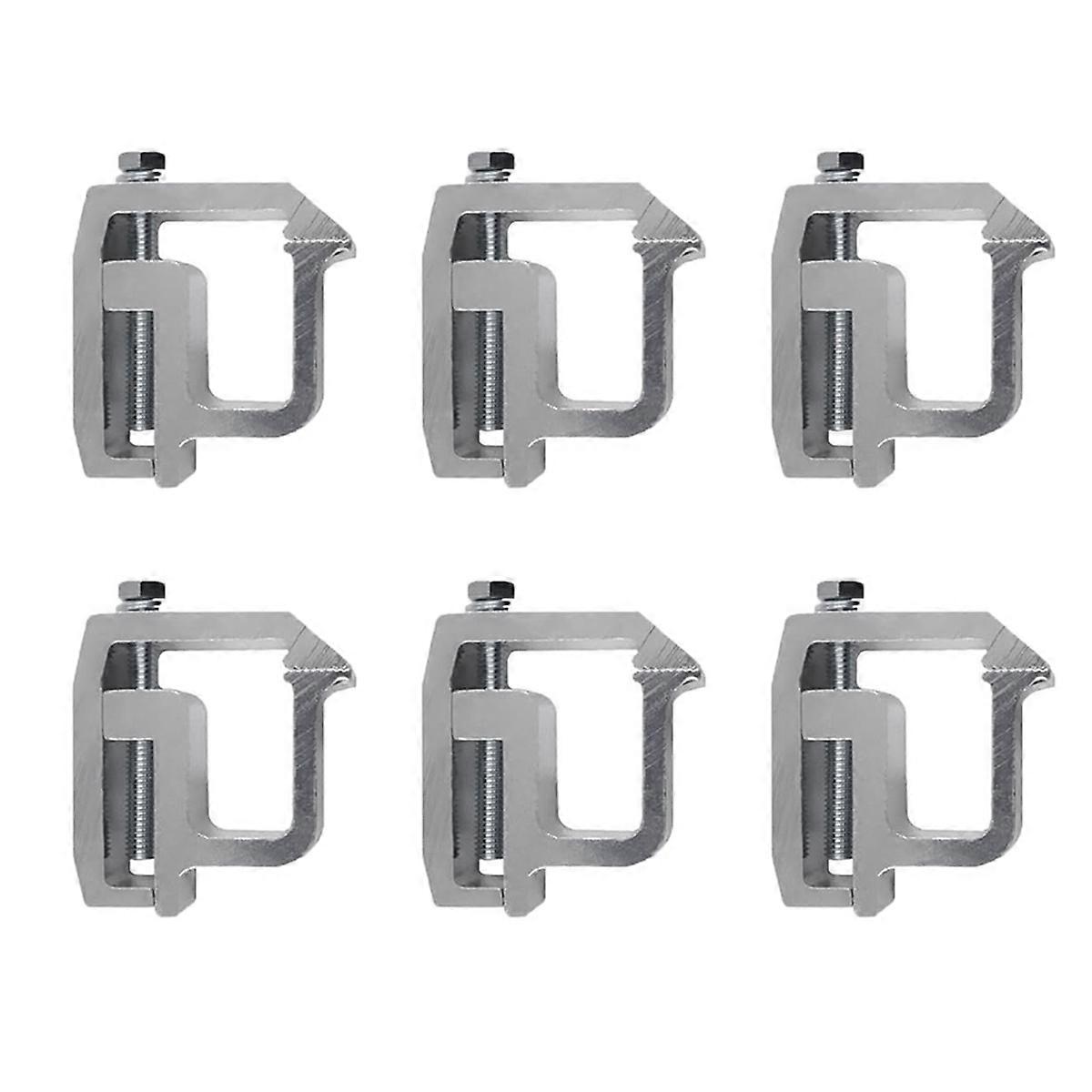 Truck Cap Mounting Clamps, Heavy Duty Shell Clamps for 1500/2500/3500, for Silver