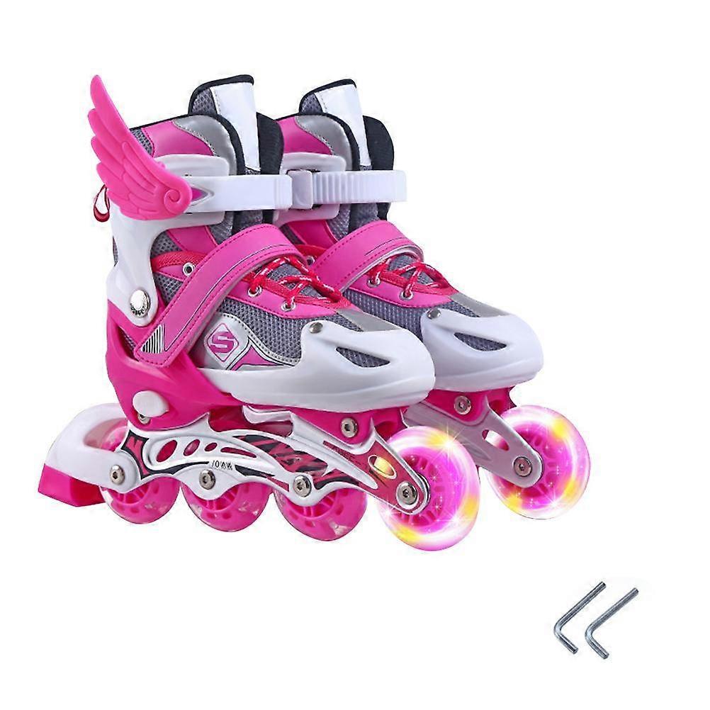 Inline Skates for Children and Adults Adjustable Roller Skates Ice Skates