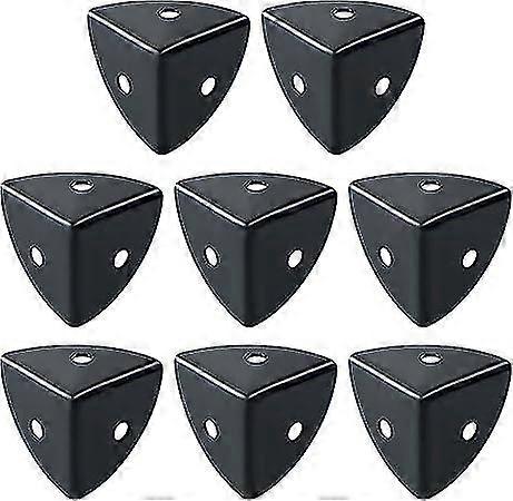 Black Stainless Steel Metal Corner Guards, Flight Case 8pcs