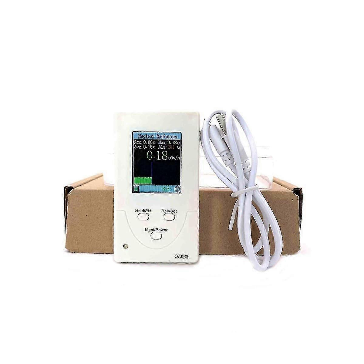 Geiger Counter Dosimeter Nuclear Radiation Detector Hard -ray X-ray Iodine 131 Detector 3 Alarm