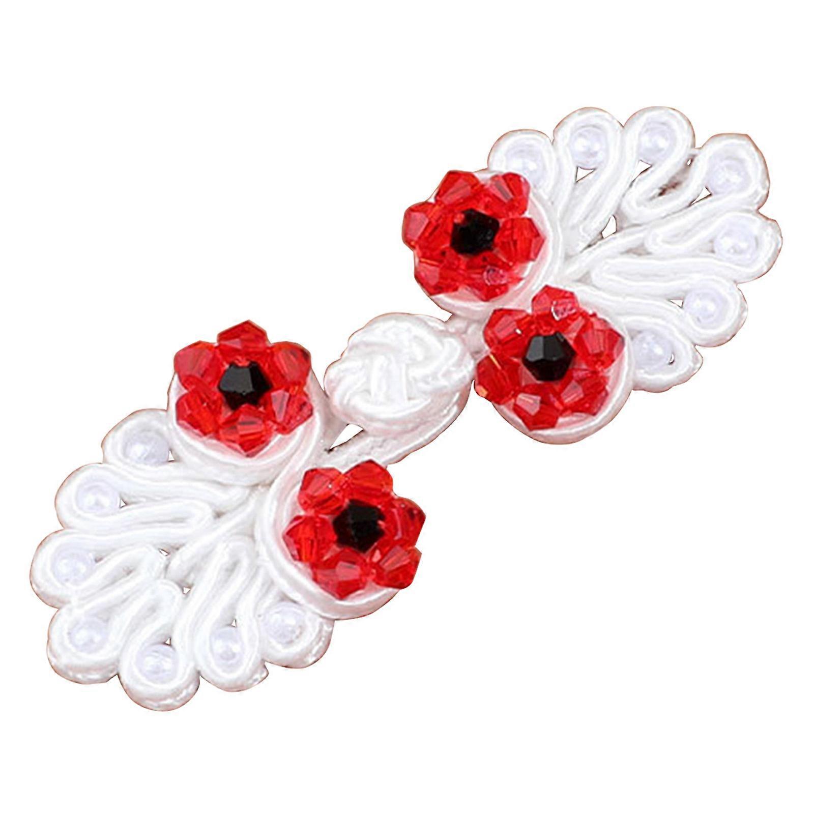 2PCS Chinese Closure Buttons Button Fasteners for DIY Sewing Sweater Cheongsam Multicolor