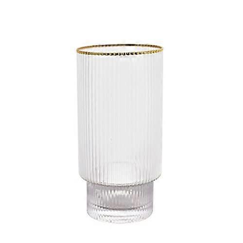 1 Set Transparent Coffee Mug for Home Use 410ml