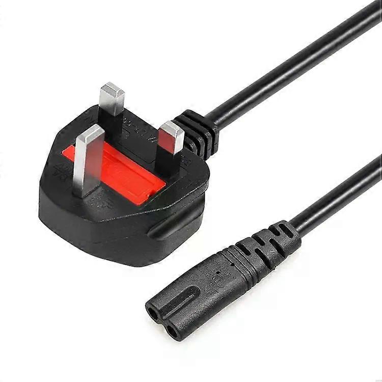 UK Notebook Power Cord-1.2m Length,2 Prong Design,