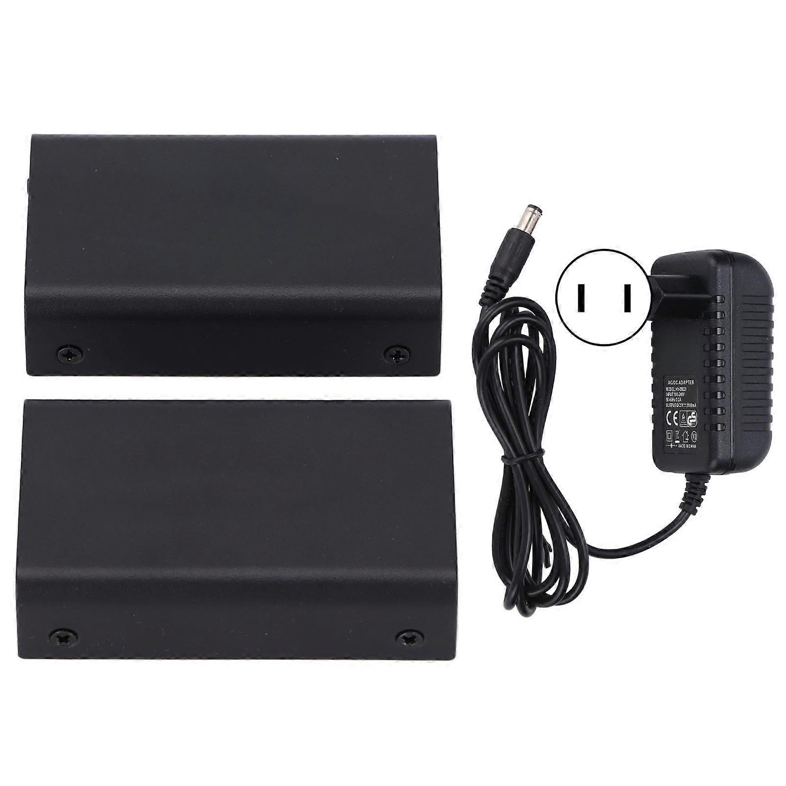 HD Multimedia Interface Extender 1080P Cat6 Cat7 RJ45 PC Television Converter with EDID Copy 100‑240VUS Plug