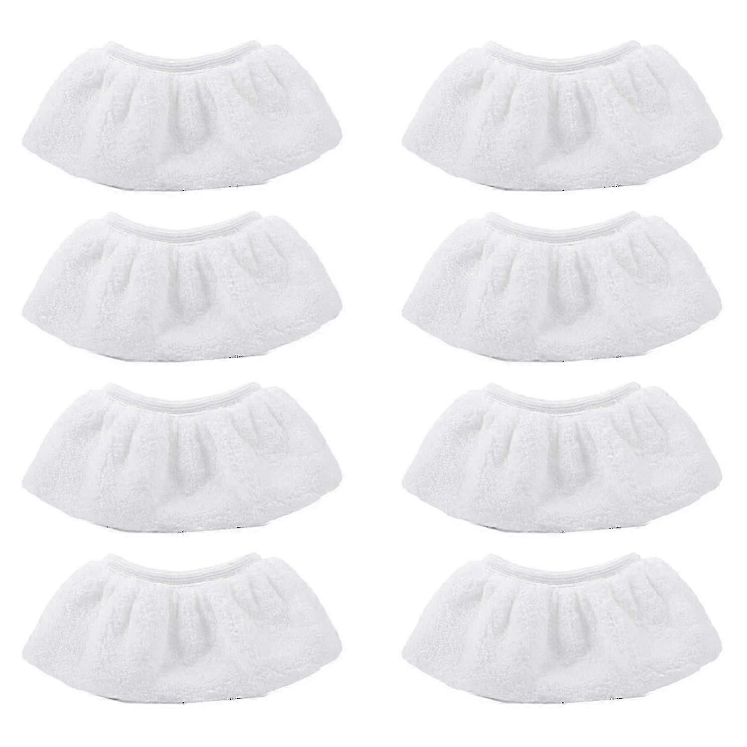 8 Pack Microfibre Cloth Cover Set For Karcher Steam Cleaner Easyfix Sc2 Sc3 Sc4 Sc5 Hand Nozzle Accessories -QH