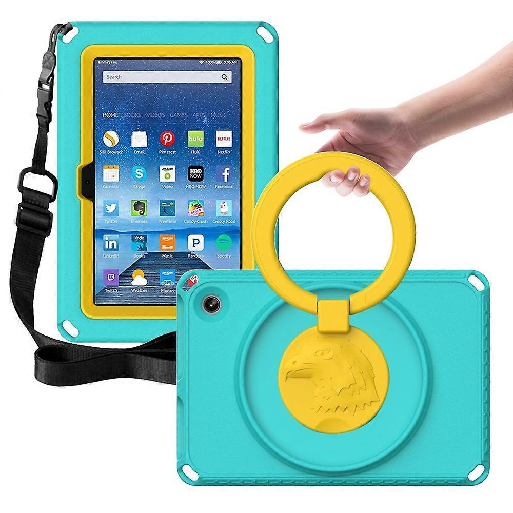 For Amazon Kindle Fire HD7 2022 EVA + PC Shockproof Tablet Case with Waterproof Frame