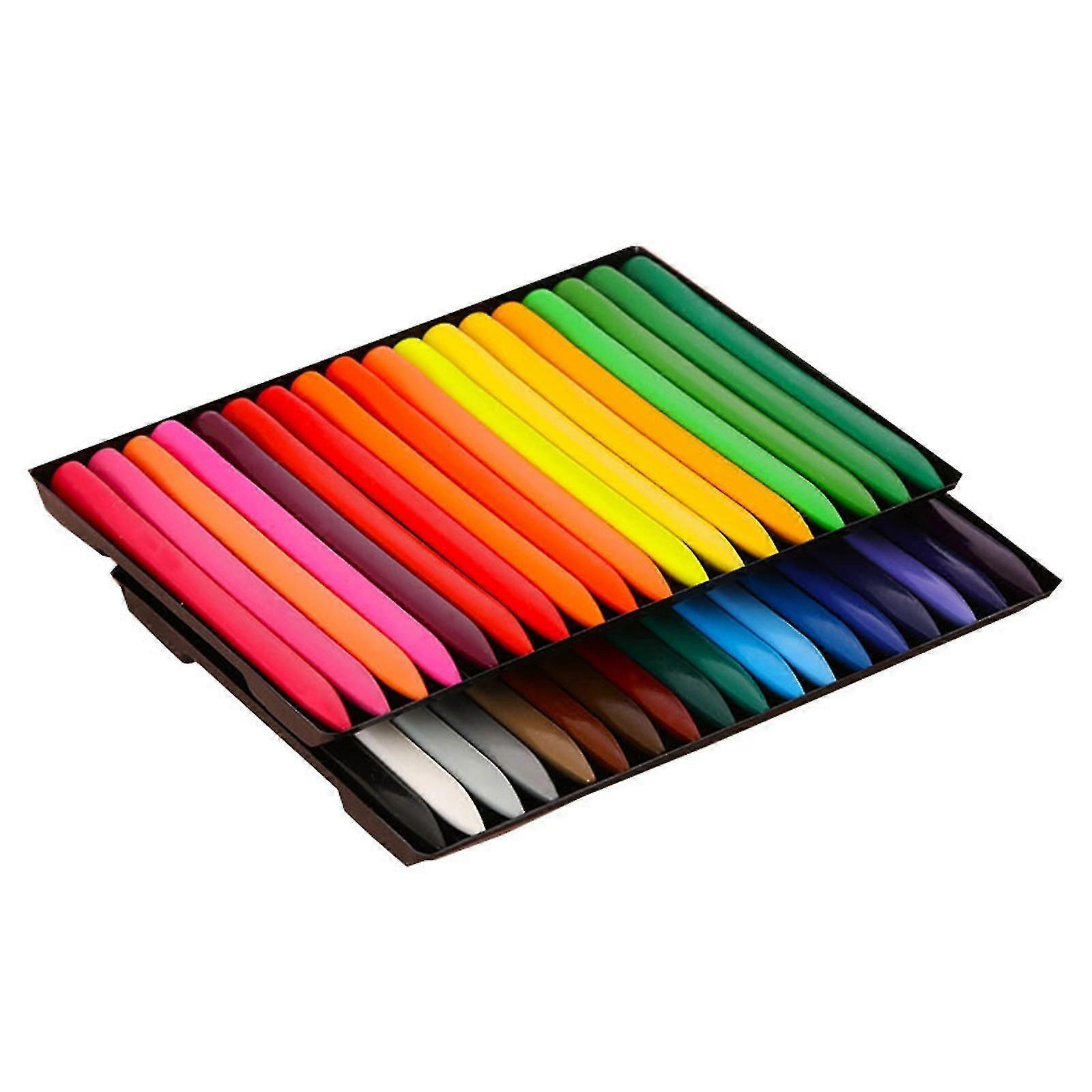 36 Colors Triangular Crayons Triangular Colouring Pencil For Students Kids Children