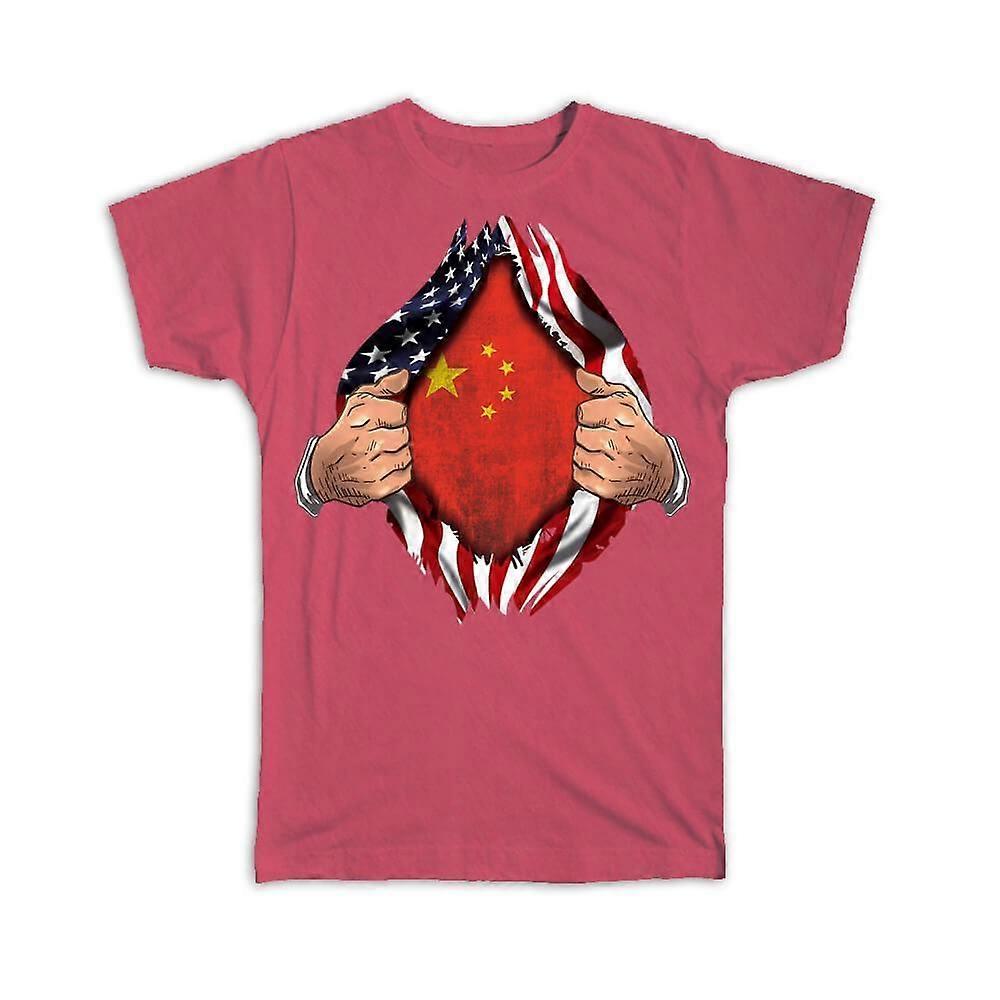 Koszulka prezentowa: flaga Chin