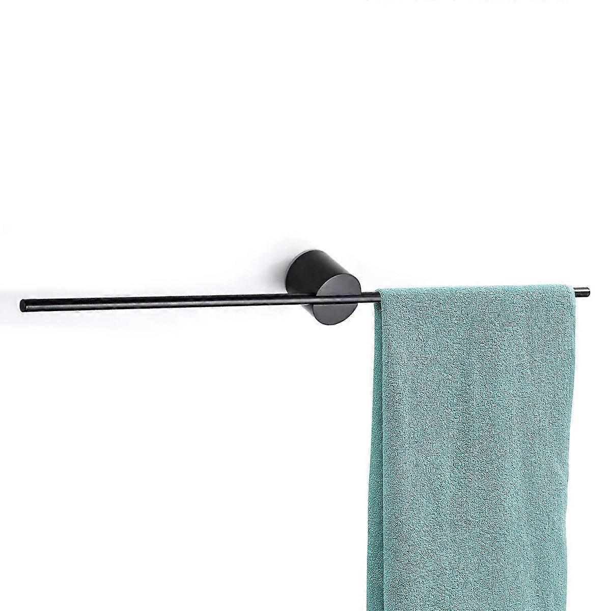 Wall-mounted towel rail for modern bathroom design and efficient storage solution