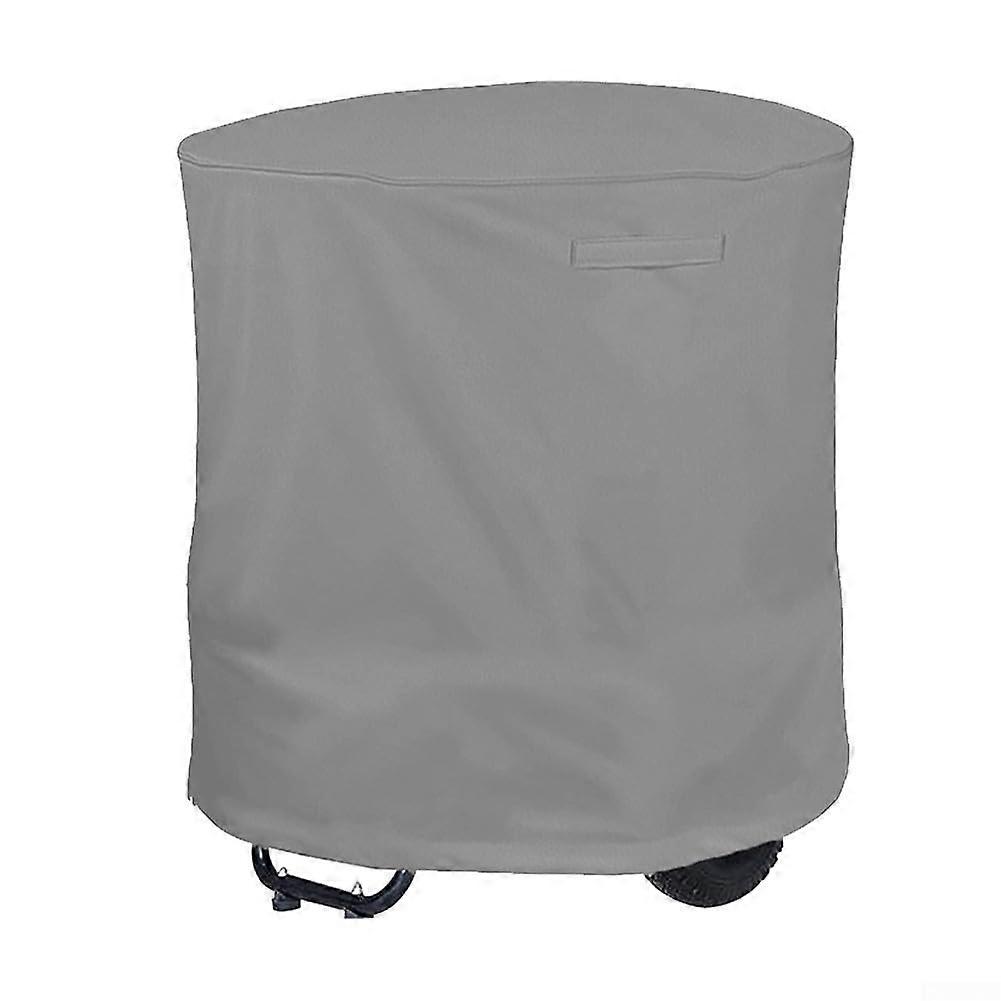 Tampa de Quebra de Madeira, Tecido Oxford Capa de Triturador de Madeira Pesada para a Maioria dos Trituradores de Folhas Elétricos Sem Lâmina (cinza)