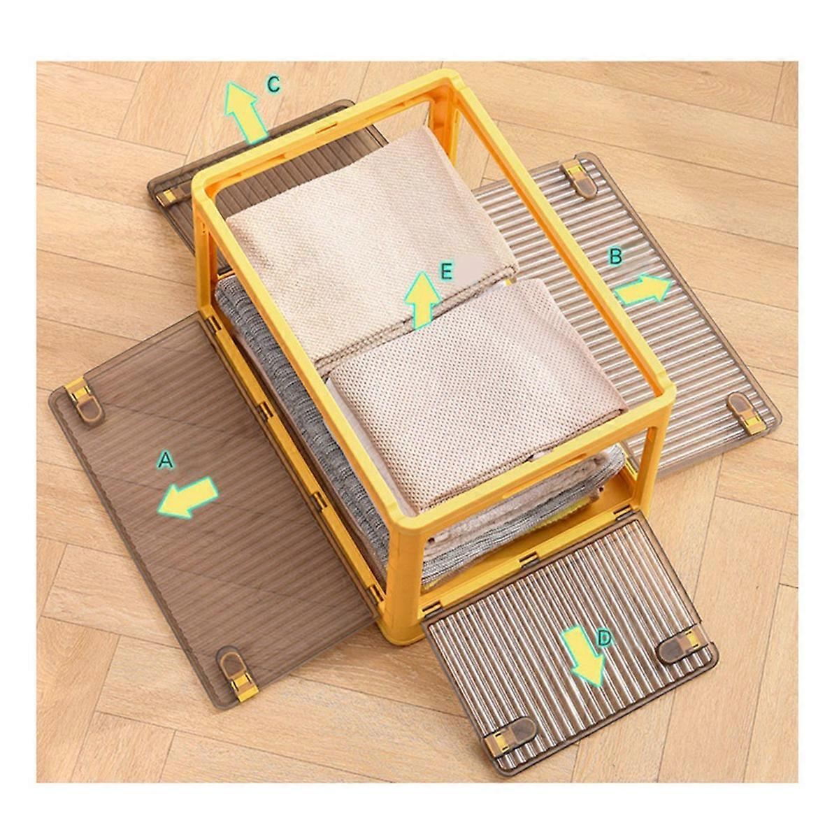  Storage Bins with Clear Doors B