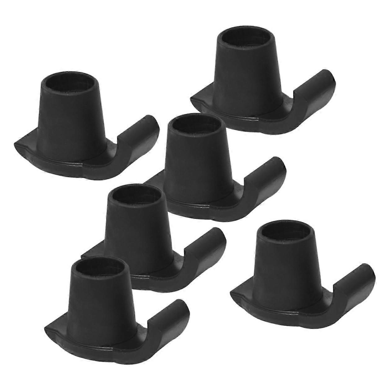 6pcs Walker Ski Glides Nonstick Walker Feet Glides for Universal Fit Skis