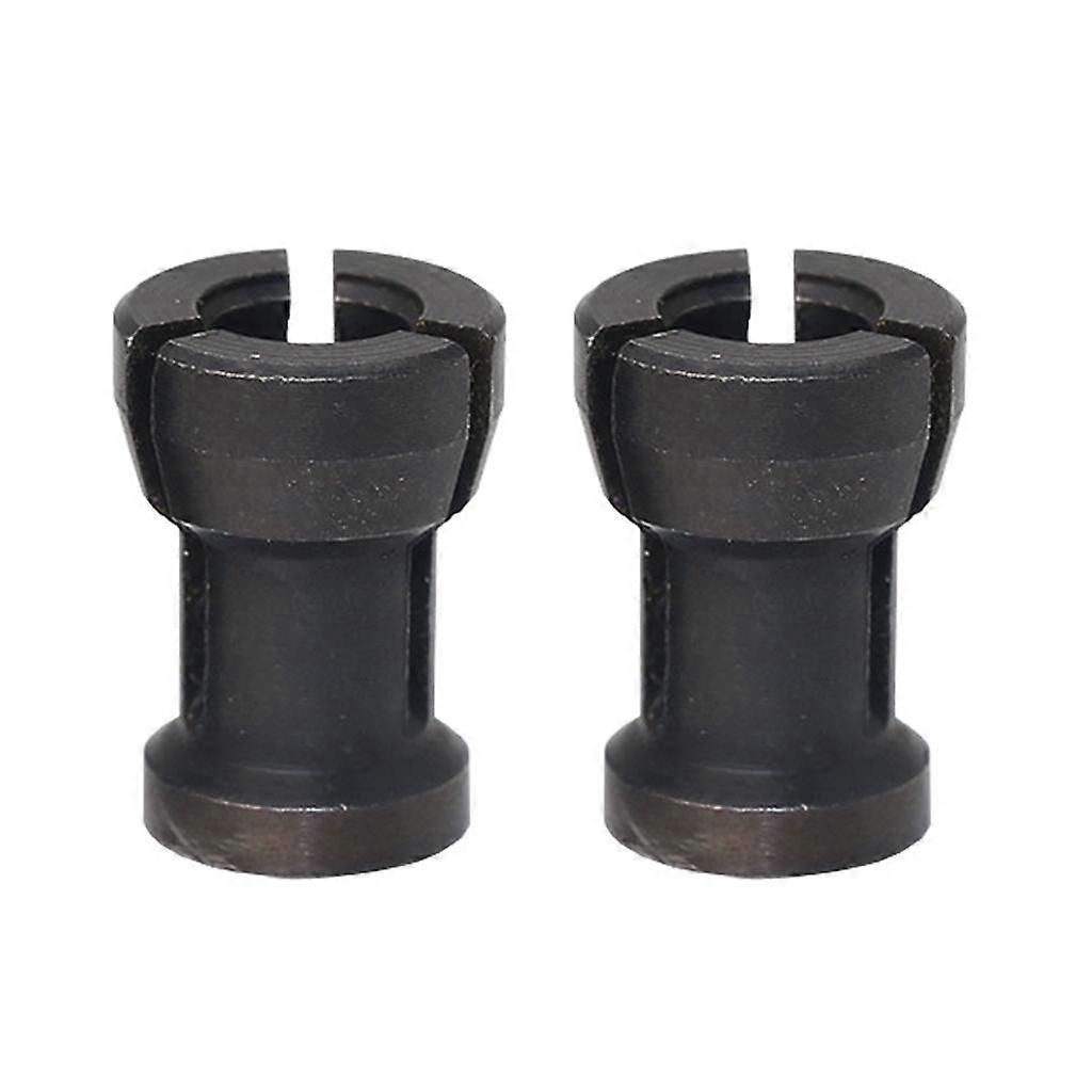 2Pcs Alloy Collet Chuck Adapter For Trimming Engraving Machine Tool 6mm