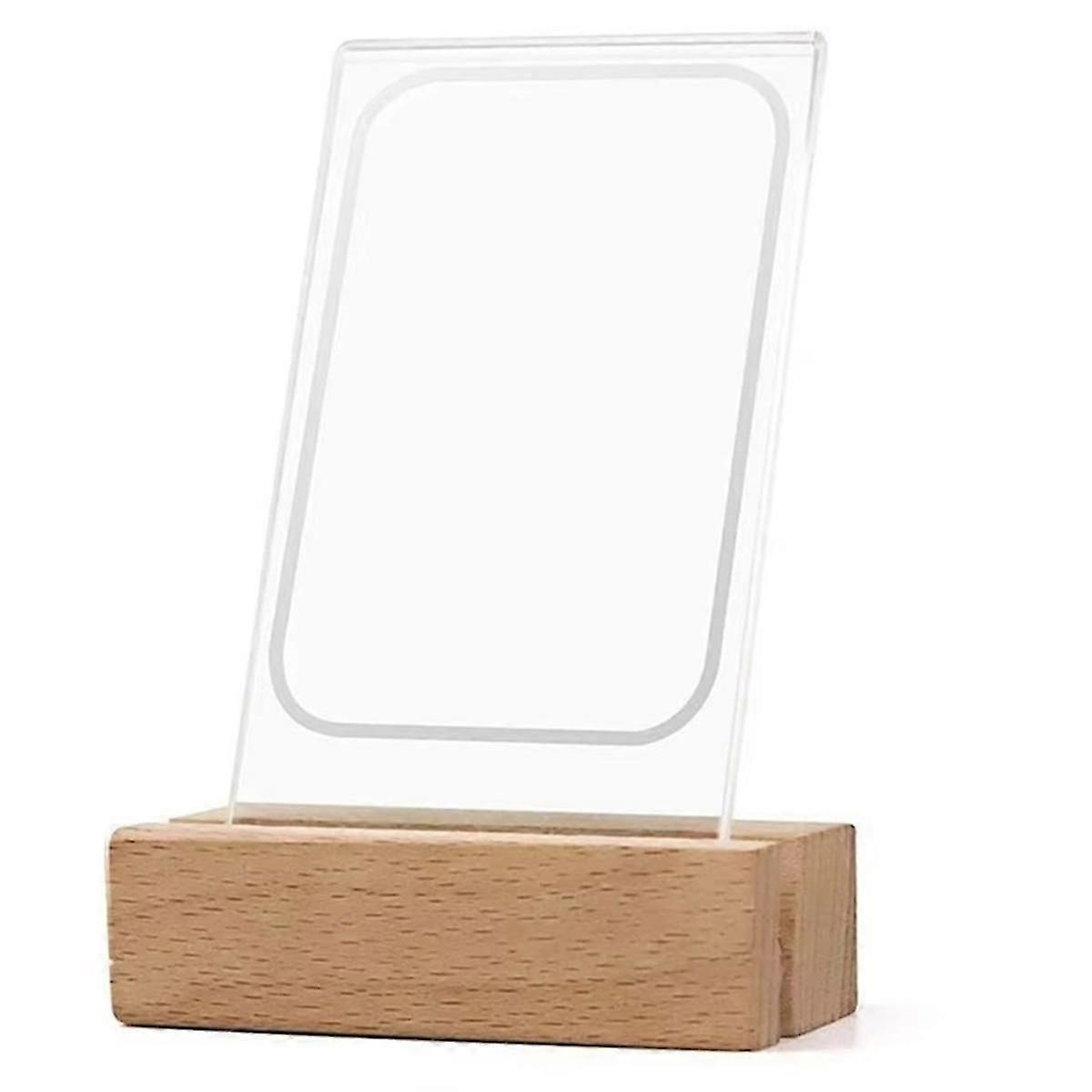 3 Inch Frame for Mini 12 Film LED Light Transparent Photo Frame for Instant Camera Mini 11 Photo Ta