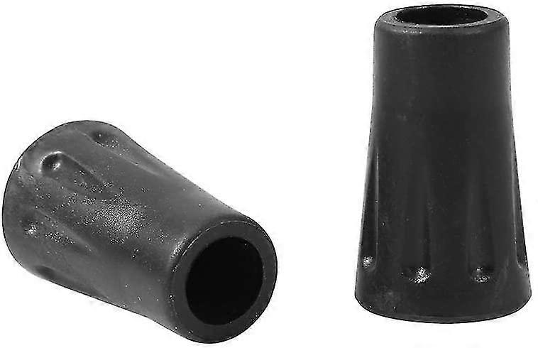 Feet for walking poles 2-pack Black