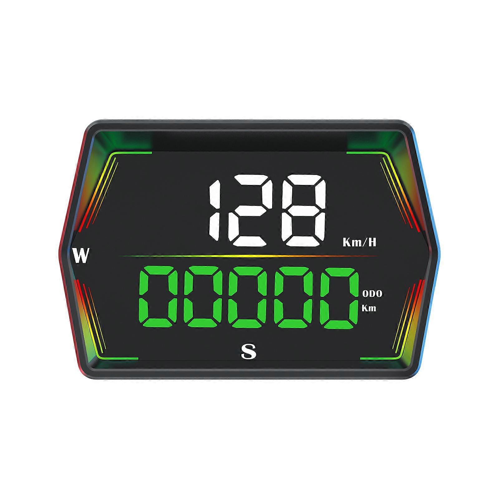 Universal Automotive Real Time HUD Large Screen Vehicle Speed Display Suitable For Day Night Driving Everyday Long Trips