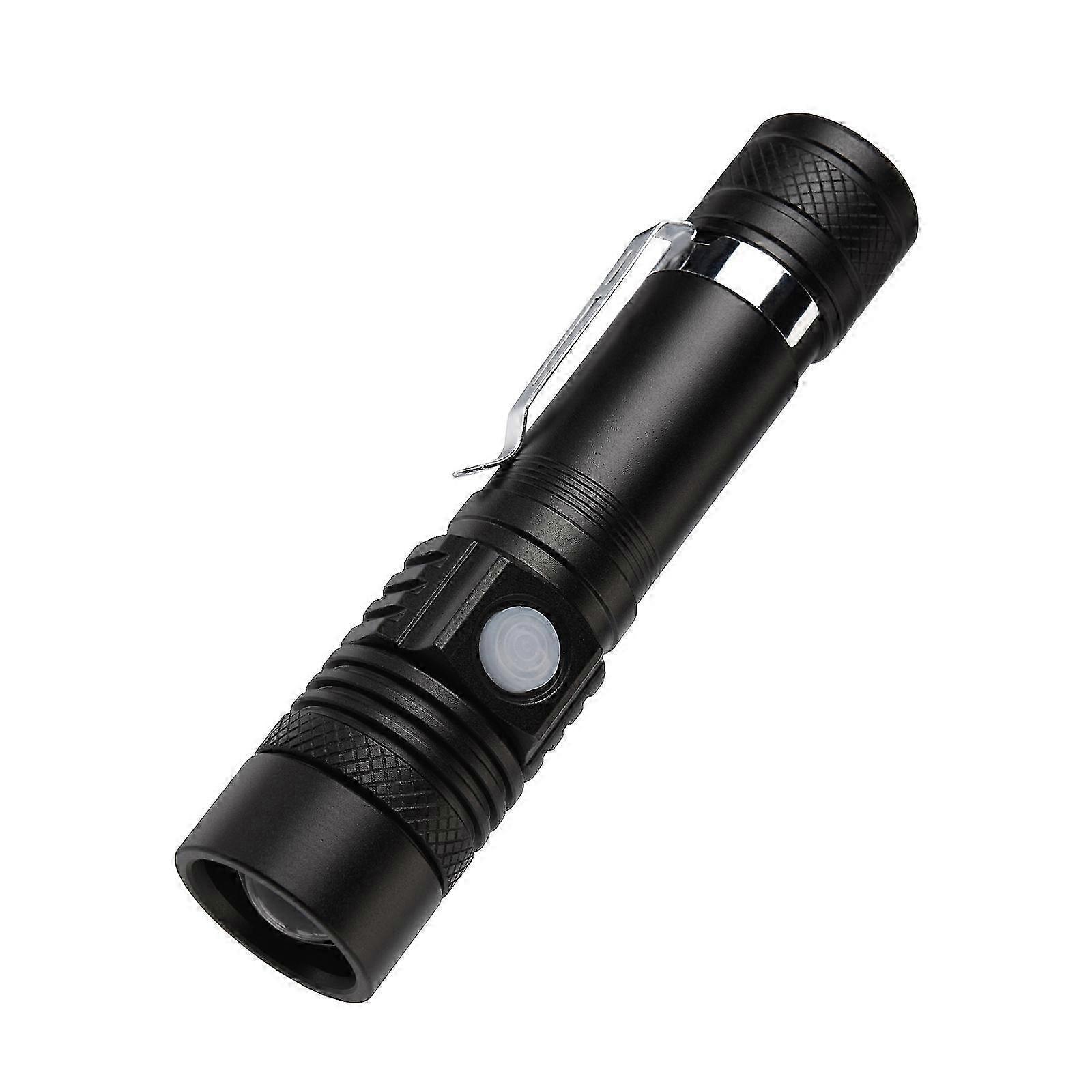 Compact Zoomable LED Flashlight High Lumen Handheld Flashlight