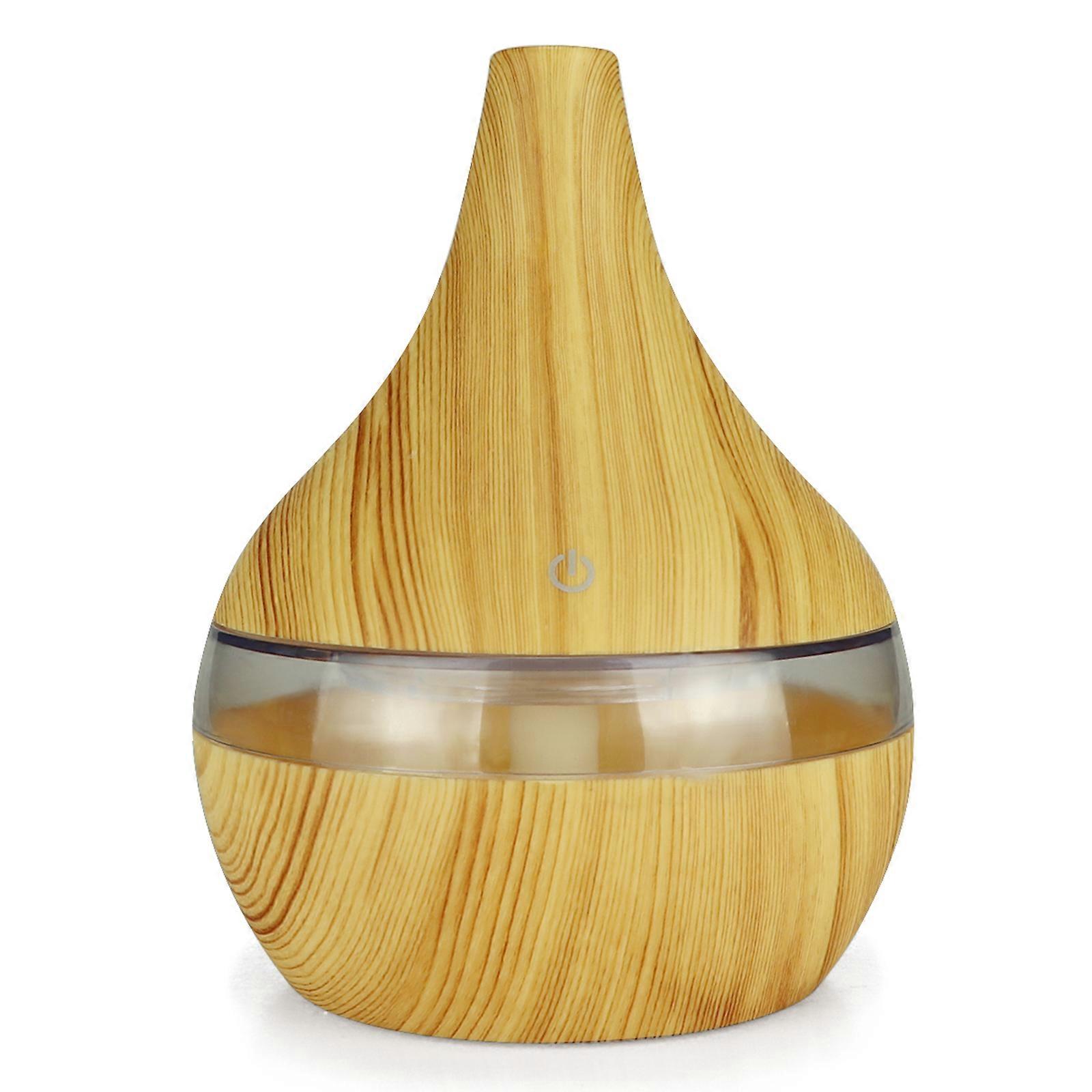 Portable Cool Mist Humidifier Mini USB Air Humidifier for Car Travel Office Home with 7-Color Atmosphere Light (300ML)