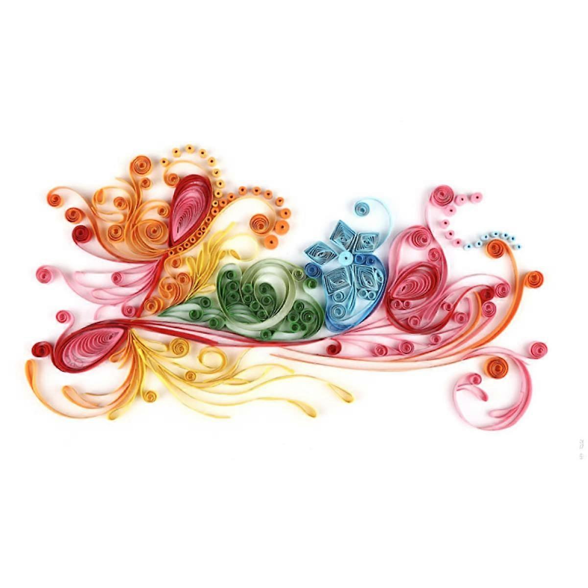 13pcs Gradient Color Paper Quilling Kit Complete DIY Craft for Handmade Projects for Imagination and Creativity Development