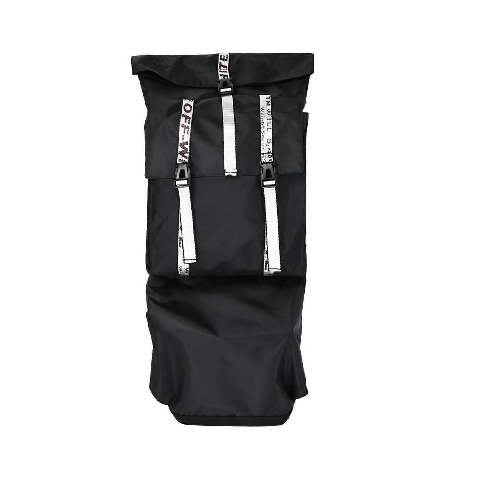 Skateboard Longboard Bag with Adjustable Shoulder Straps, White Skateboard Backpack Case for Longboards and Skateboards