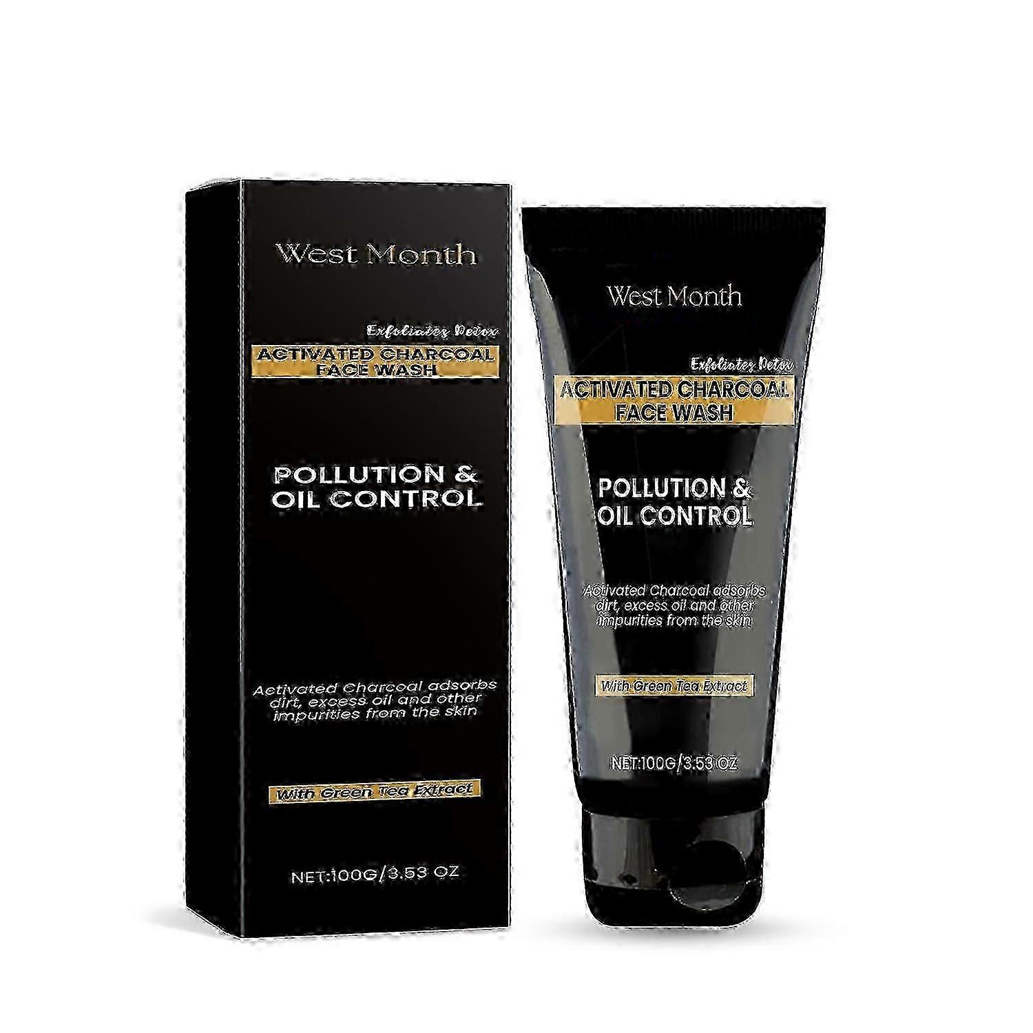 West&Month Facial Cleanser, Gentle Pore Cleanser, Exfoliating Moisturizer, Non-Tight, Hydrating And