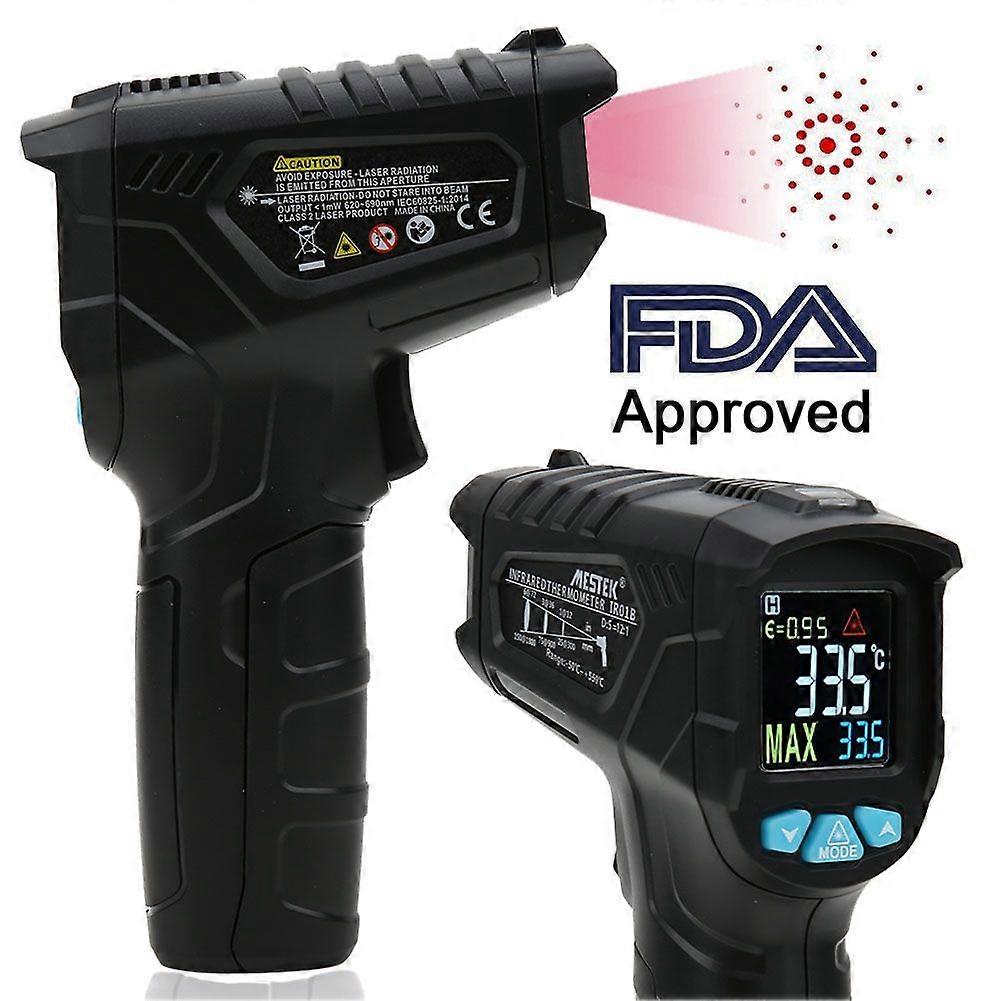 High quality IR01B Infrared Thermometer (shipped with battery) Black