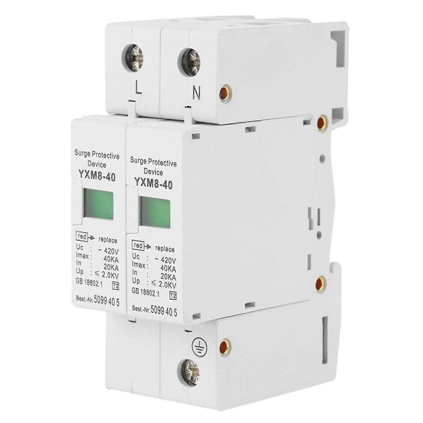 Pararrayos doméstico 2P 40KA de alta calidad