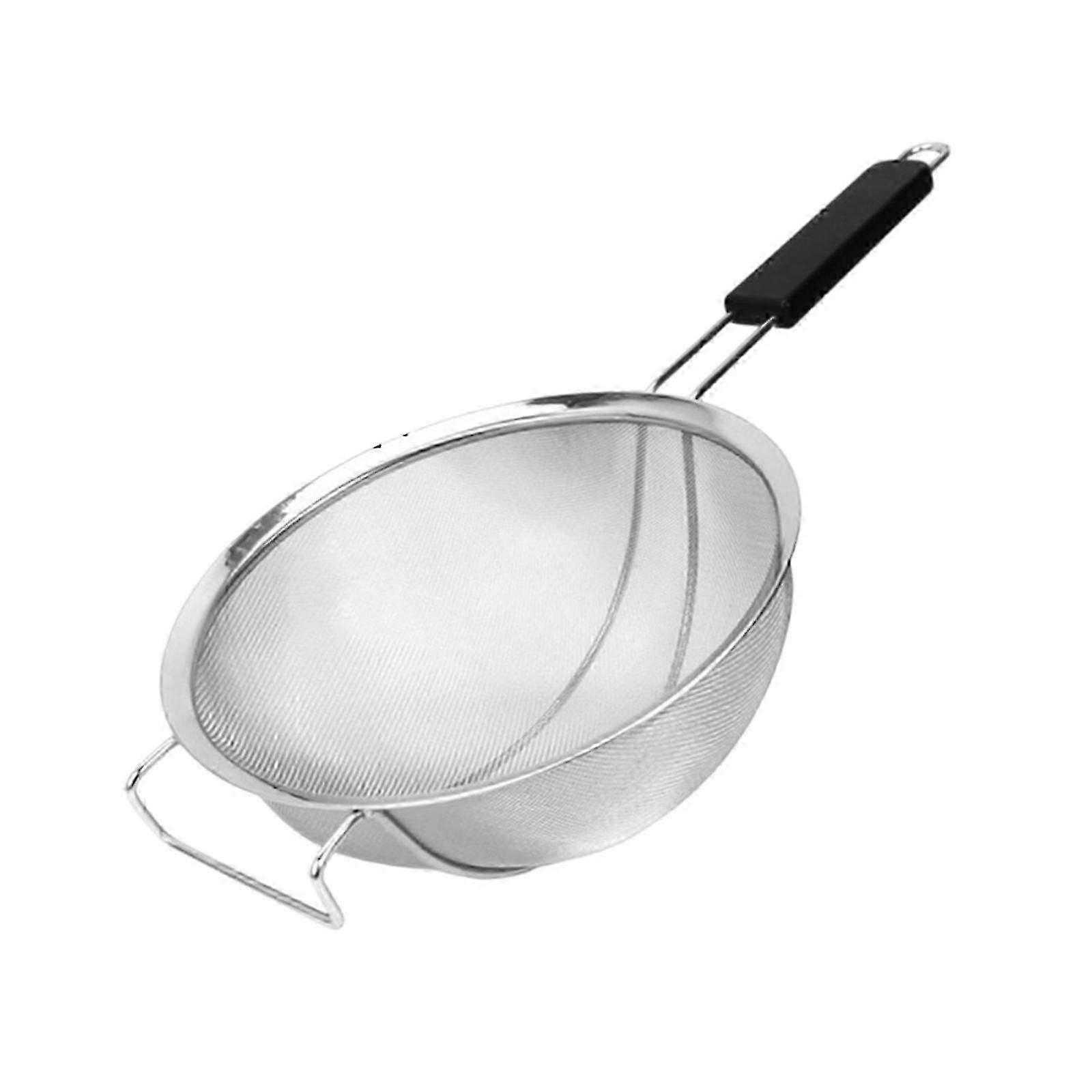 Fine Mesh Strainer Cooking Tool Kitchen Utensils Sieve for Food, Ideal for Any Kitchen, Over 22cm in Diameter