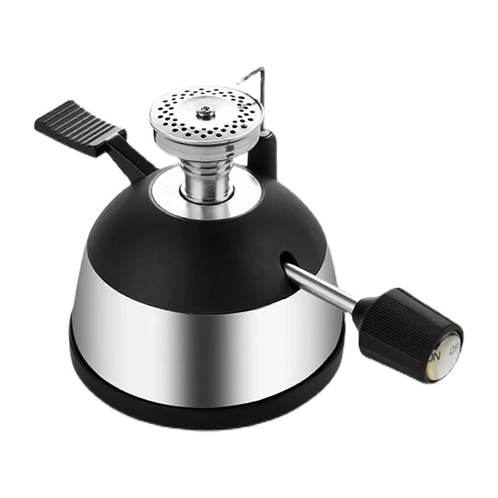 Lab Bunsen Burner, Small Coffee Gas Stove, Mini Butane Burner, 35g Air Storage, 1200℃ Max Temp