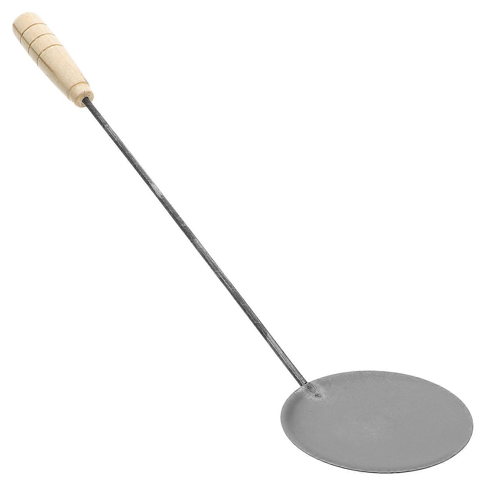 Non Stick Long Handle Frying Spoon for Home Fried Snacks – Heat Resistant Kitchen Cooking Tool