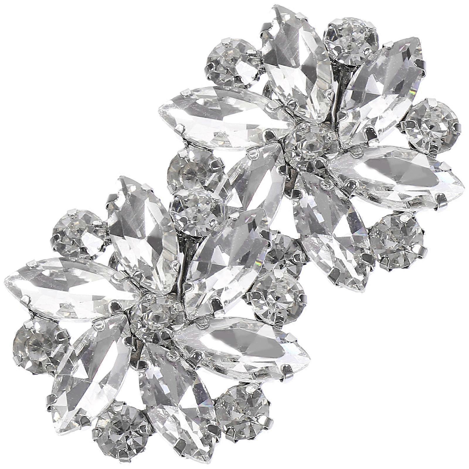 Versatile Crystal Decorations for Shoes, Designed for Various Celebrations, Sturdy Build