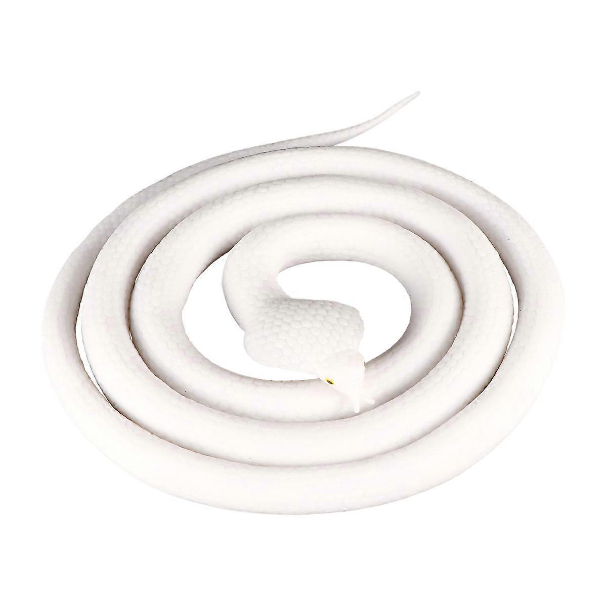 Realistic Imitated Cobra Rubber Snake for Halloween Decor, Parties, Pranks & Spooky Atmosphere