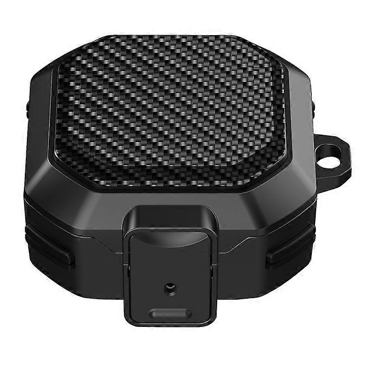 Compatible For Samsung Buds Live / Buds2 / Buds 2 Pro / Buds Pro Carbon Fibre Texture Shockproof Case Earbuds Charging Case Cover
