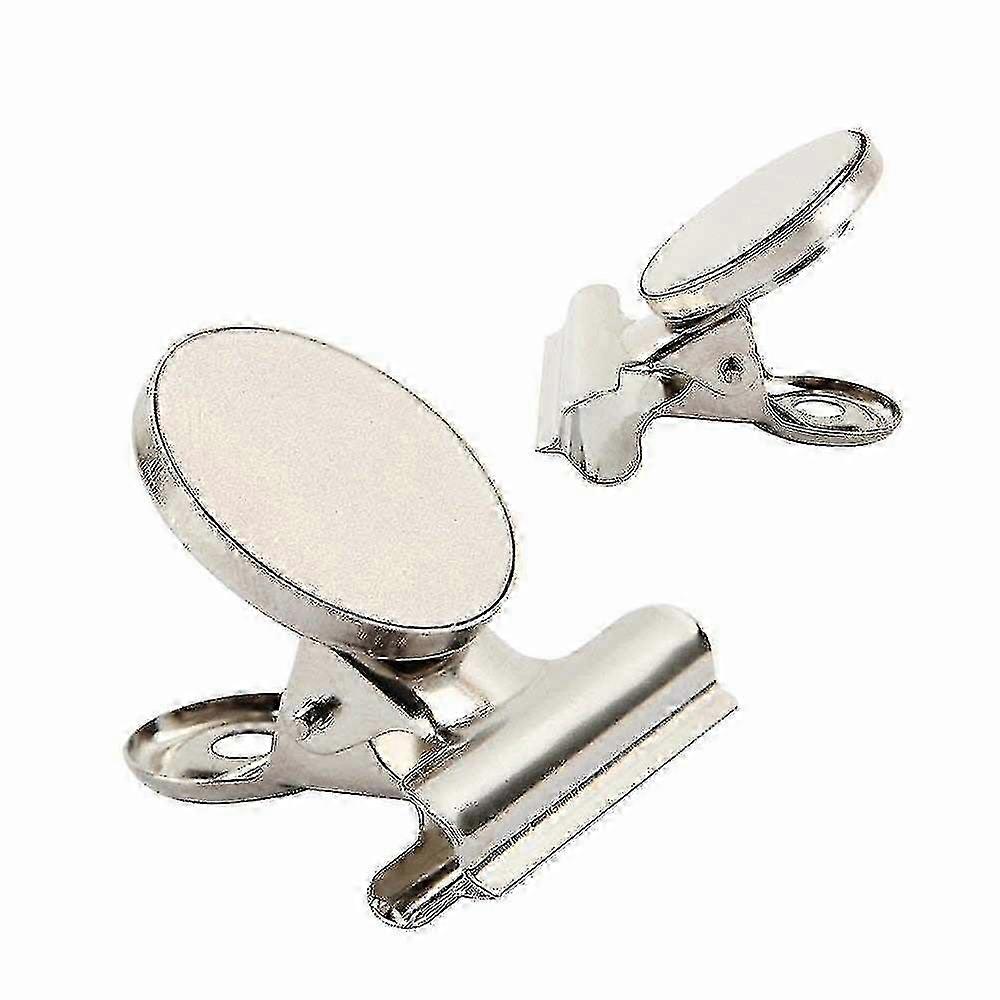 8 Durable Refrigerator Magnet Hook Clips Featuring Neodymium Magnet Technology for Enhanced Strength and Stability