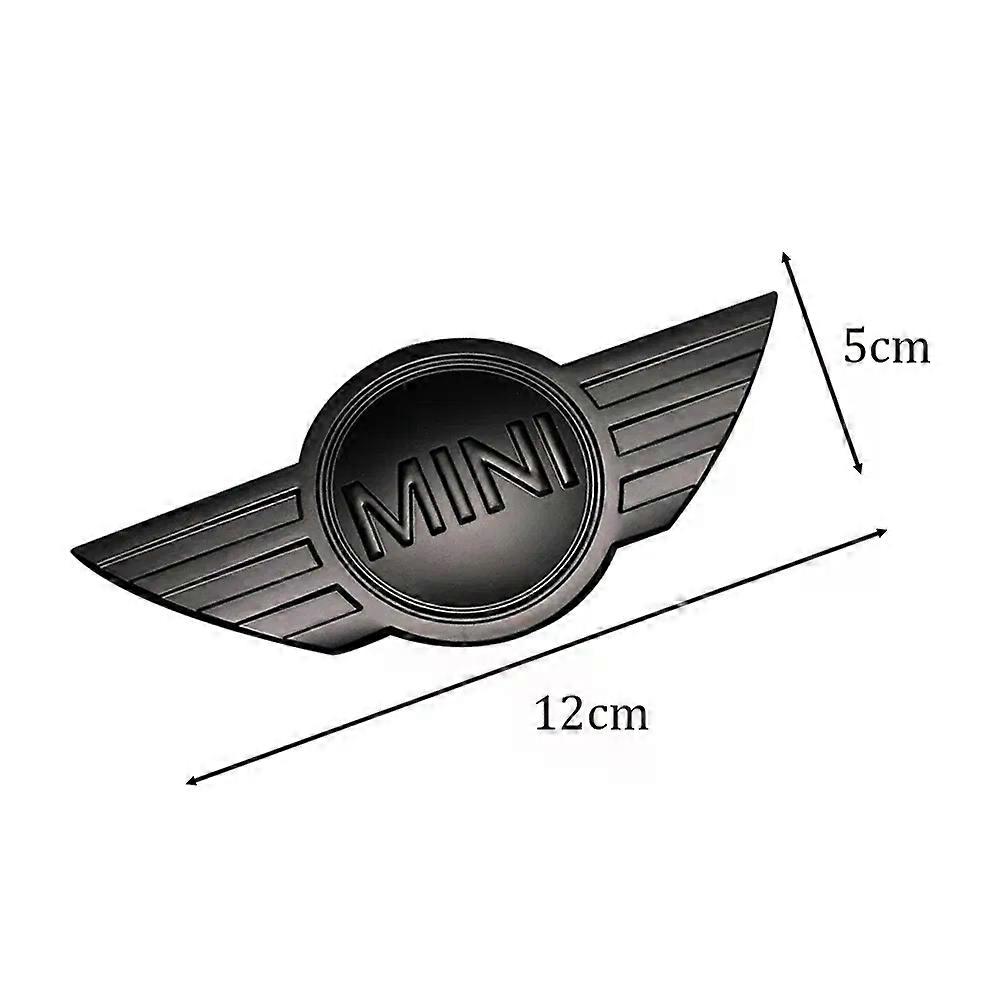 mini Rear Front Hood Emblem Badge Decoration Suitable for  BMW Mini Cooper R55 R56 R50 R60 R61 Replacement Logo Auto Styling Accessories