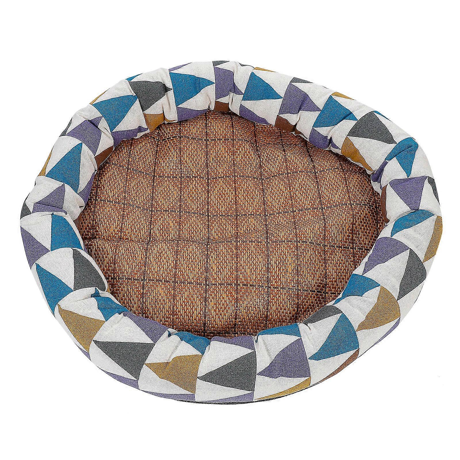 Comfortable NonSlip Pet Rest Cushion with Oxford Cloth Material for Indoor Use Assorted Color