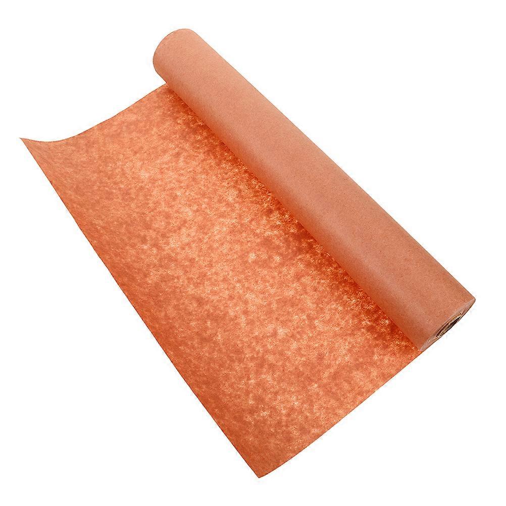 Barbecue Wrapping Paper Butchers Paper Roll Outdoor Grilling Grease-Proof 1 Roll Pink
