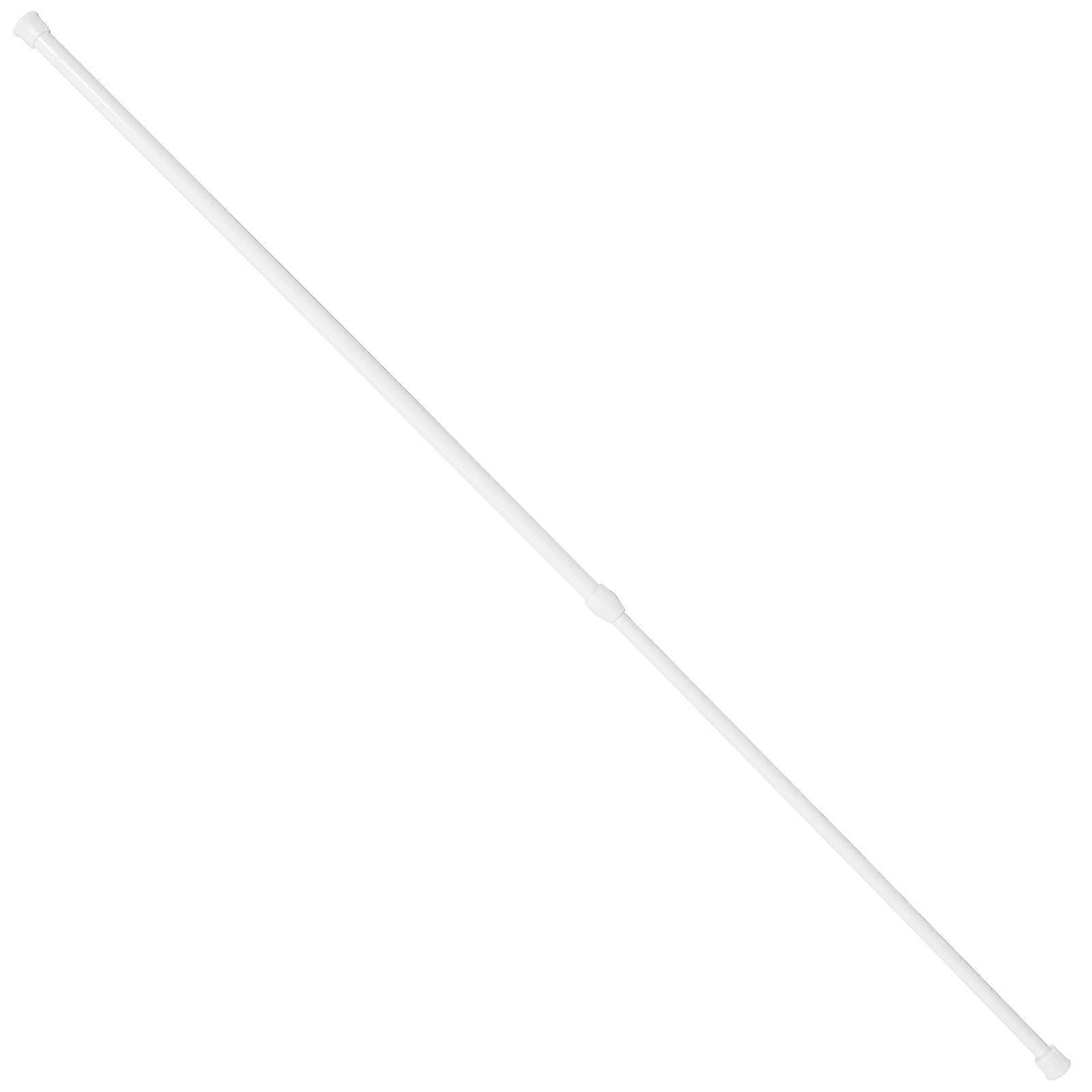 Stainless Steel Telescopic Curtain Rod for Easy Installation on Smooth or Rough Surfaces, Multi Use Drying Pole