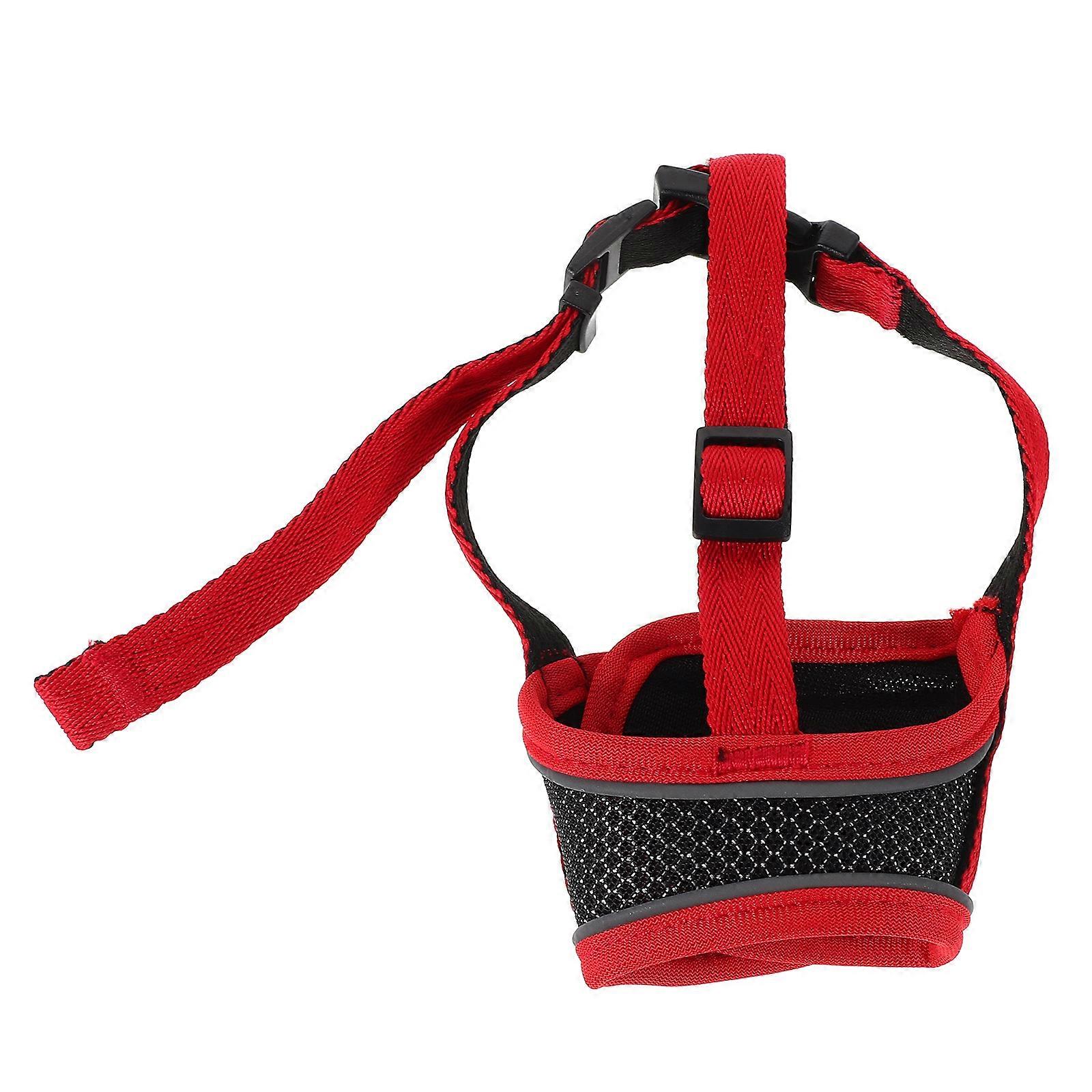 Adjustable Breathable Mesh Dog Muzzle for Small Dogs – Comfortable Mouth Cover to Prevent Barking, Biting, Chewing & Scavenging, Ideal for Puppy