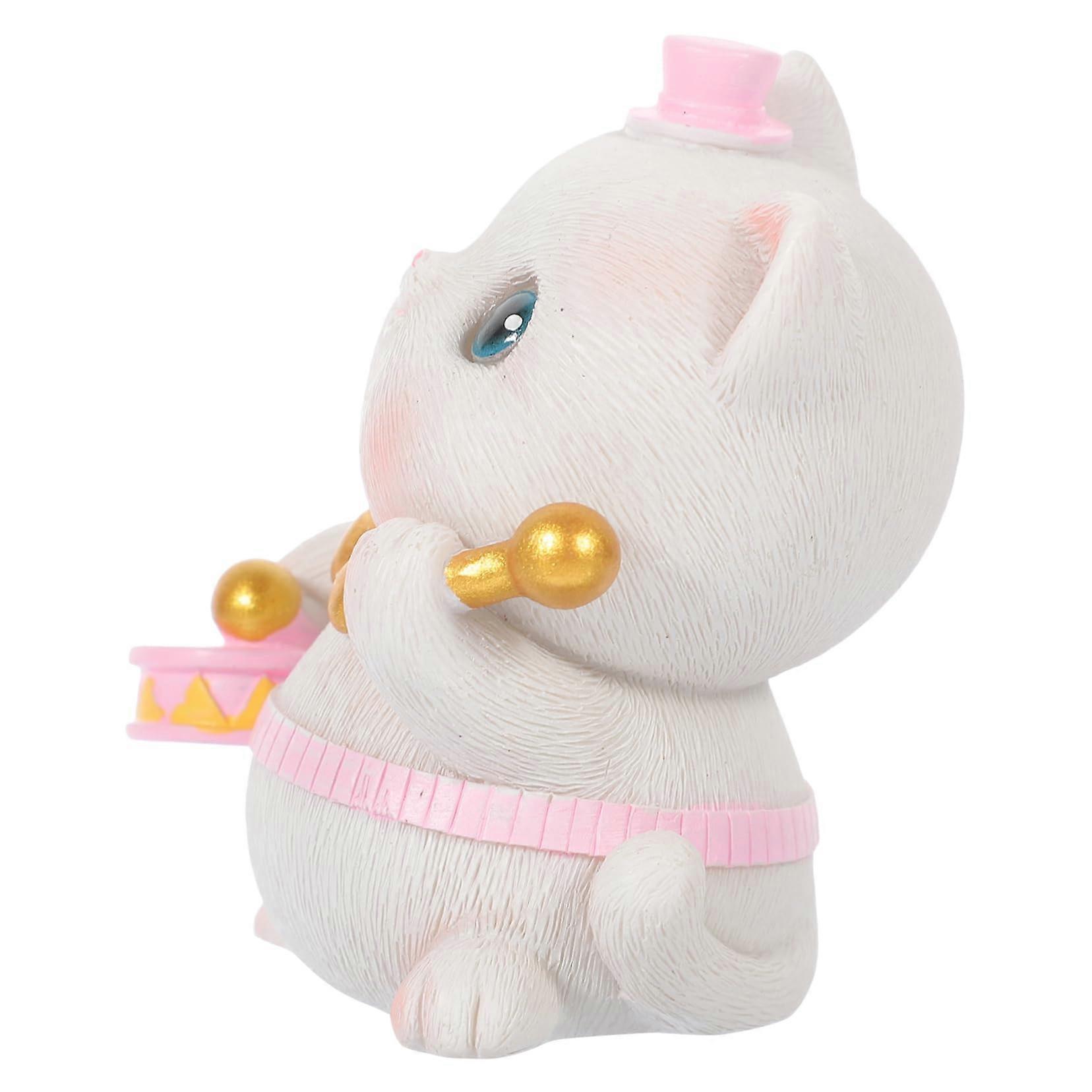 Cat Jewellery Catnip Cat Toy Cat Spring Toy Plush Cat Figure Kitten Ornament Miniature Animal Jewellery Cat Decoration Resin