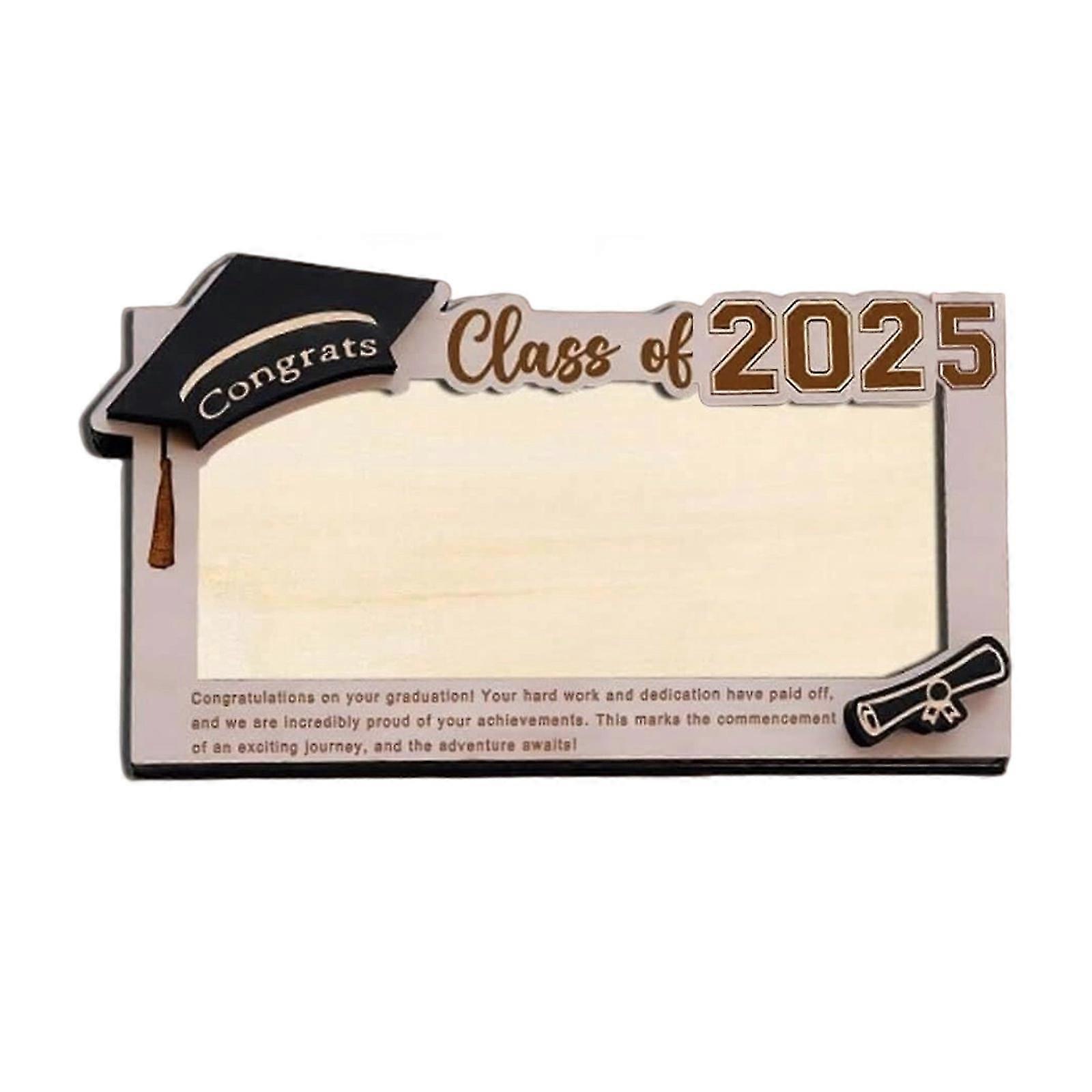 Pack of 2 Graduation Cash Envelope Holders Box Personalizing Money Organizers For University Graduate Class Of 2025