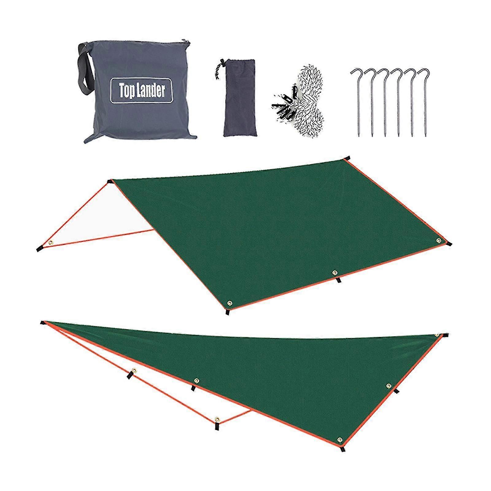 Tent Tarp Fly Tent Tarpaulin Roof Canopy Shelter Ground Cloth 300x400cm