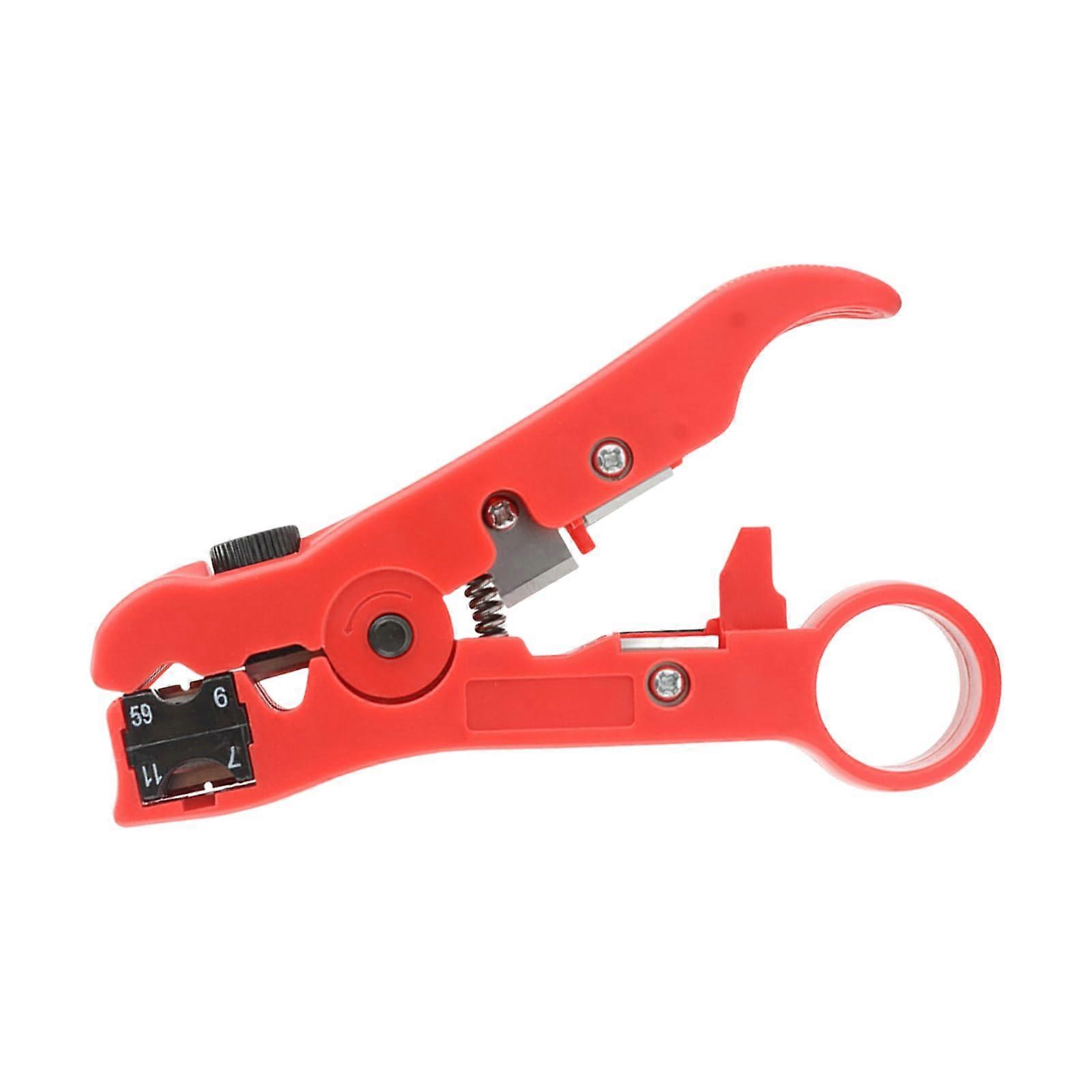 Multifunctional Electric Stripping Tool for RG59 RG7 Coaxial Wire Cutting and Stripping Efficiently