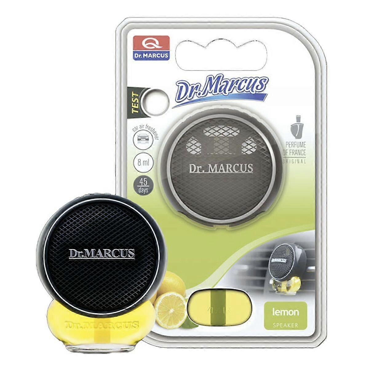 Car Air Freshener Dr Marcus Speaker Lemon 8 ml Plastic Fragrance (8 Units)