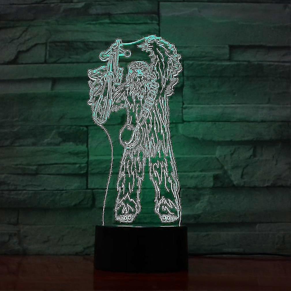 Star Wars Movie 3d Small Night Light Lamp Ape Man