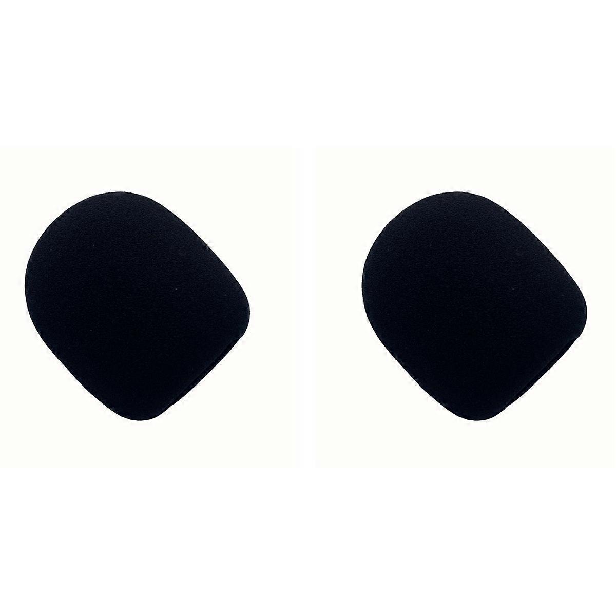 2Pcs Microphone Sponge Covers Mic Windscreens Foam Windshield for Wireless GO II