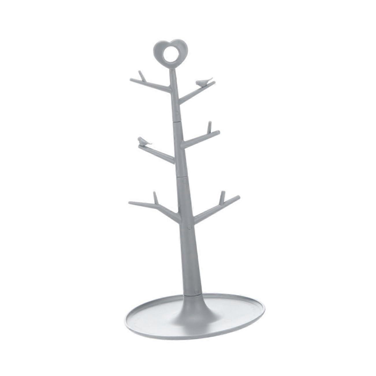Cup holder for coffee cups, modern cup stand made of material for storing and drying cups, mugs, and bottles.