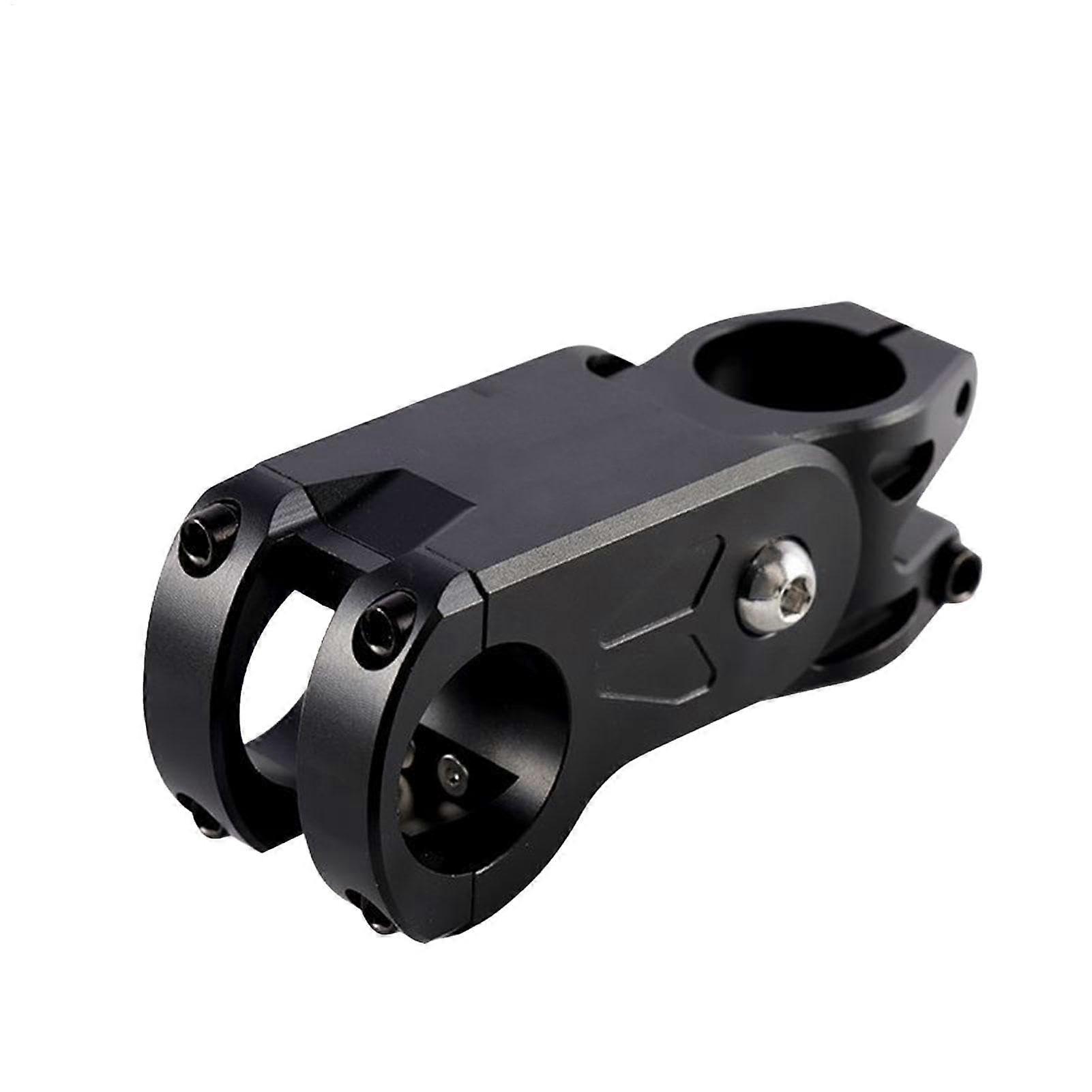 Bicycle Stem, Adjustable Riser, Sturdy Handlebar Extender for Road, Mountain Bikes black