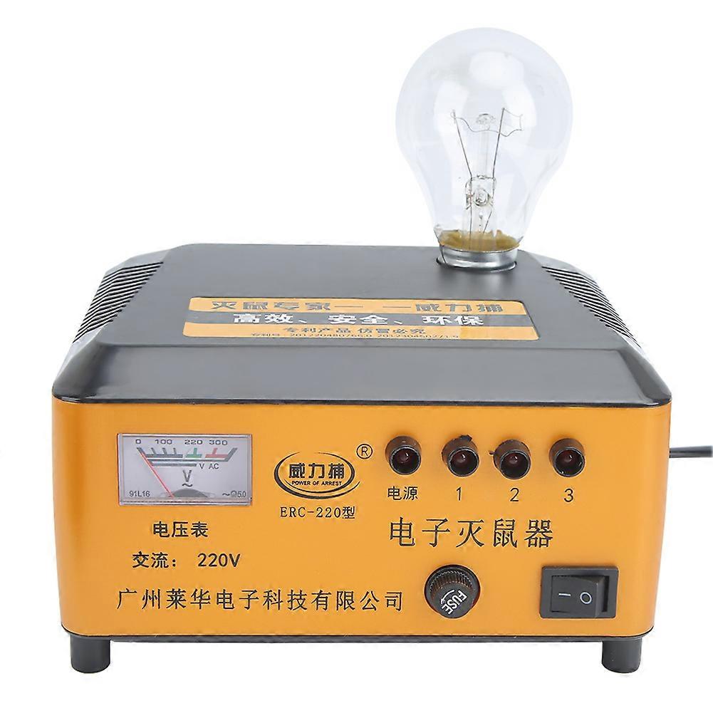 Electronic High Voltage Mouse Rat Killer Rodent Repeller Trap Zapper Pest Control CN 220V